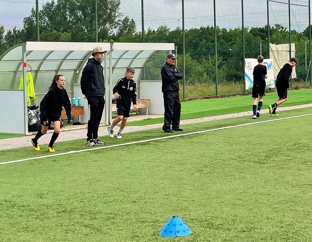 Besuch der IGS Thaleischweiler-Fröschen im GYMPER- Sportpark